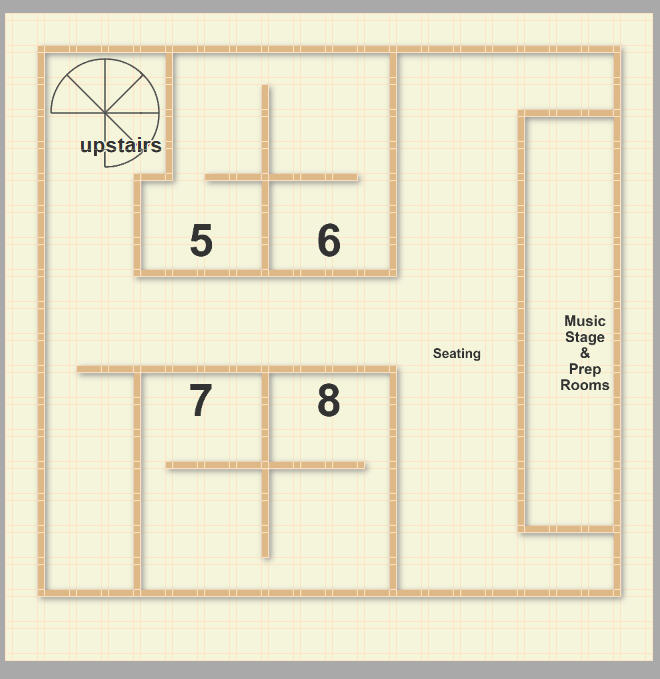 Outdoors Booth Map